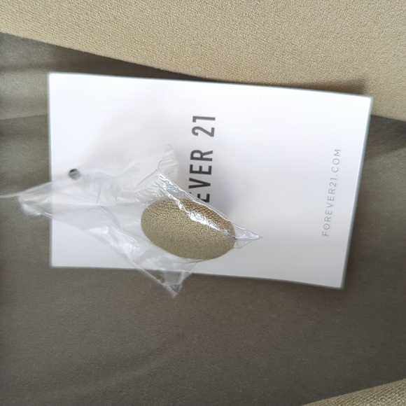 Forever 21 Notched Buttoned Blazer L - Picture 12 of 14